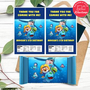Pororo Rice Krispies Treats Printable Instant Download