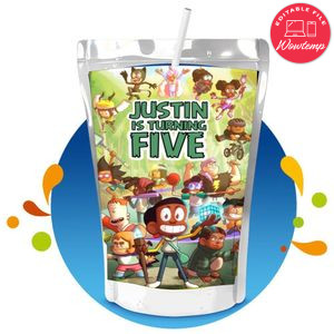 Craig of the creek Capri Sun Birthday Labels Digital File Printable Instant Download