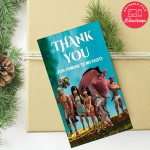 Ainbo Thank You Tag Customizable Template To Print At Home Instant Download