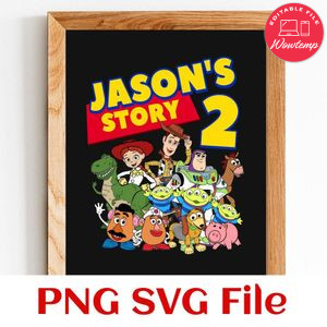Toy story Birthday Party Customer request PNG file template