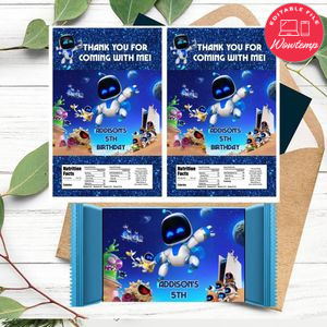 Astro bot Rice Krispies Treats Template Printable Instant Download