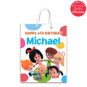 Cleo And Cuquin Gift Bag Label Template Printable Instant Download