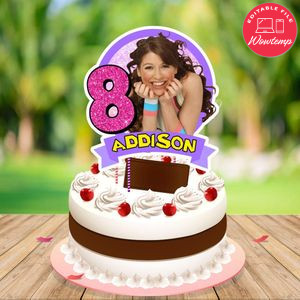 Floricienta Cake Topper Template Printable Instant Download