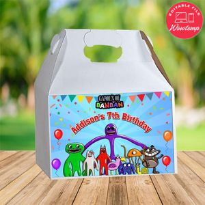 Garten Of Banban Gable Box Digital File Printable Instant Download