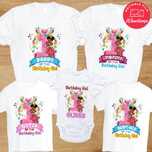 Gracie's Corner 1st Birthday Family Party T-Shirt