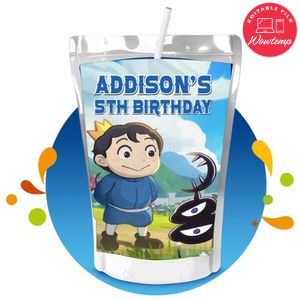 Ranking of king Capri Sun Birthday Labels Digital File Printable Instant Download