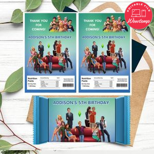 The Sims 4 Rice Krispies Treats Template Printable Instant Download