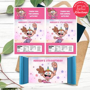 Super Unicorn Princess Rice Krispies Treats Printable Instant Download