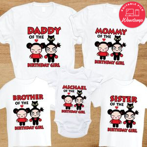 Pucca Birthday Family Trip Vacation T-Shirt
