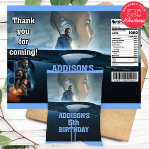 The Creator Birthday Party Chip Bag Digital File Printable Instant Download