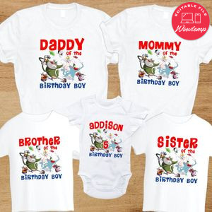 Oggy Family Birthday T-Shirt