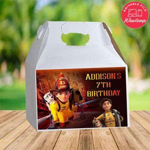 Fireheart Gable Box Digital File Printable Instant Download