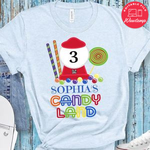 Candyland Birthday Girl Shirt