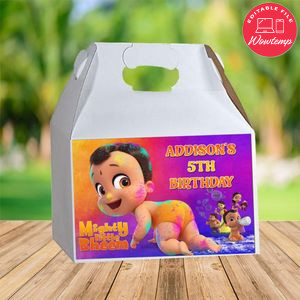 Mighty Little Bheem Gable Box Digital File Printable Instant Download
