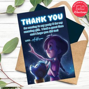 El Camino De Xico Thank You Card Customizable Template To Print At Home Instant Download