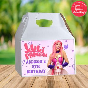 Luli Pampin Gable Box Digital File Printable Instant Download