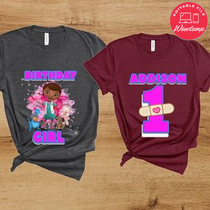 Doc Mcstuffins Birthday Girl T-Shirt