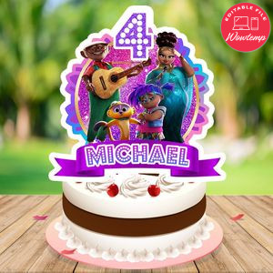 Vivo Movie Cake Topper Template Printable Instant Download