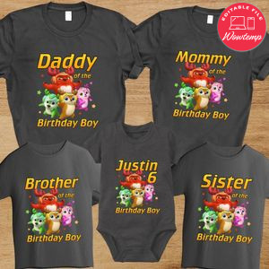 Deer squad Family Birthday Vacation PNG file template