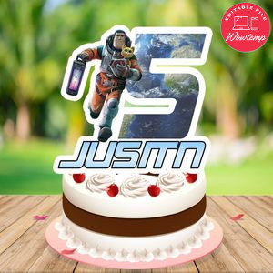 Lightyear Cake Topper Template Printable Instant Download