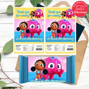 Deepa & Anoop Rice Krispies Treats Template Printable Instant Download