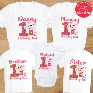 Patita lulu Family Birthday PNG file template