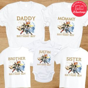 The legend of Korra Family Birthday Vacation T-Shirt