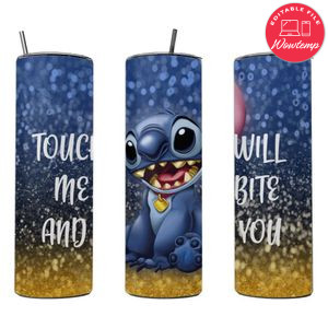 Stitch 20 oz skinny tumbler 