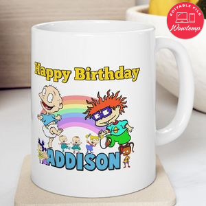 Rugrats Happy Birthday Ceramic Mug 11oz