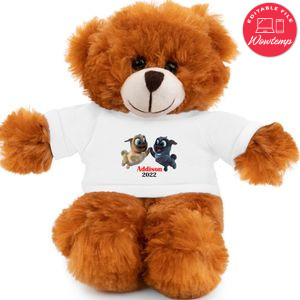 Puppy Dog Pals Christmas Stuffed Animals with Tee