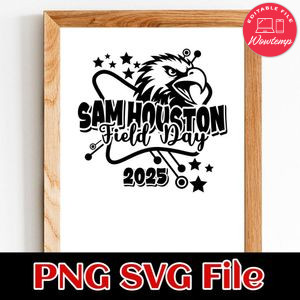 Sam Houston field day Customer Request PNG file template