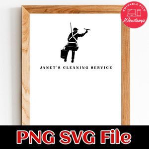 Janet’s Cleaning Service 2 Customer Request PNG file template