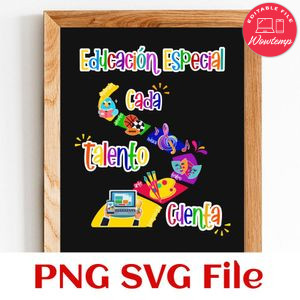 Cada Talento Cuenta 2 Customer Request PNG file template