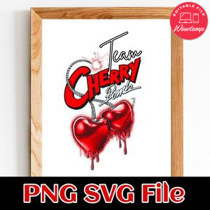 Cherry bomb PNG file template