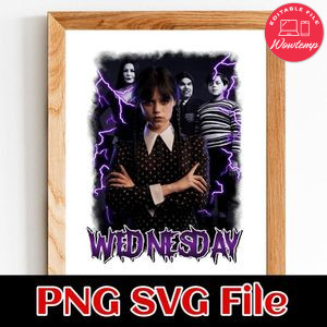 Wednesday Customer Request PNG file template
