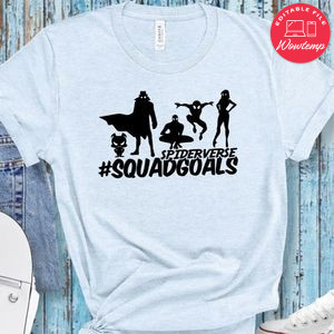 Spider Verse Squad Goals PNG file template