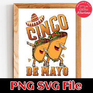 Cinco De Mayo PNG SVG design template