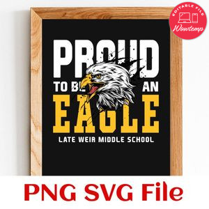 Proud to be an eagles Customer Request PNG file template