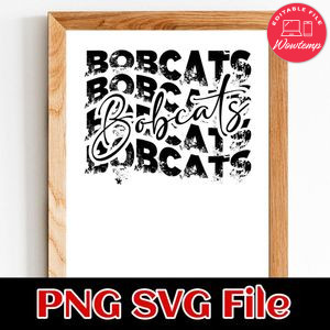 Bobcats Customer Request PNG file template