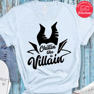 Chillin Like A Villain Gift Shirt