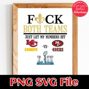 Hoth teams JUST LET MY NUMBERS HIT Customer Request PNG file template