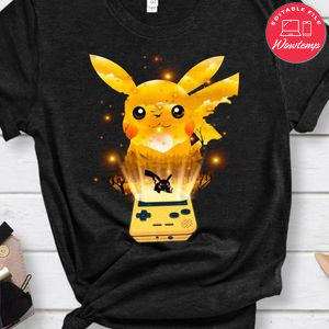 Pikachu Gameboy Nintendo Shirt