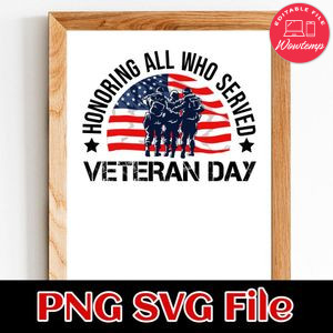 My Favorite Veteran Is My Mommy SVG Customizable Instant Download