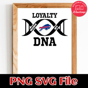 Loyalty Buffalo Bills PNG SVG file template