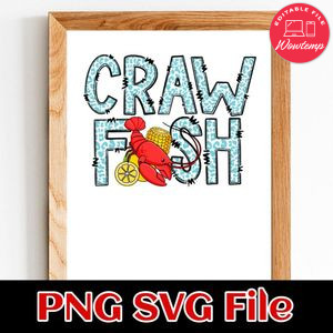 Craw fish Customer Request PNG file template