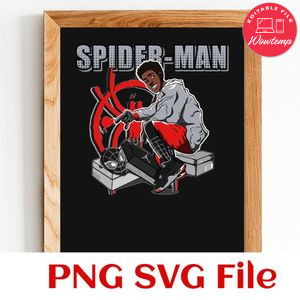 Spiderman Customer Request PNG file template