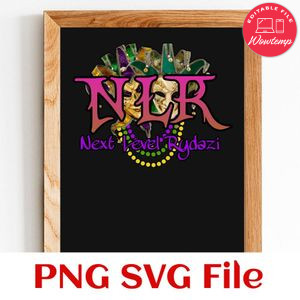 NLR Next Level Rydaz PNG SVG file template