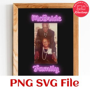McBride Family Customer Request PNG file template