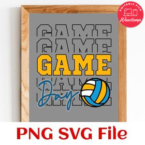 Game day Customer Request PNG file template