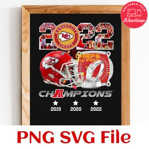 American football conference 2022 champions PNG SVG file template